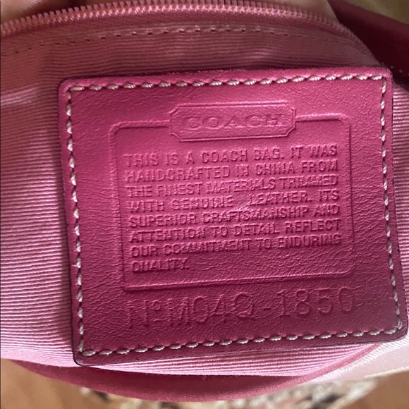 🌸🤎Y2K Coach small Optic Pink Soho Hobo purse🤎🌸 - Picture 11 of 15